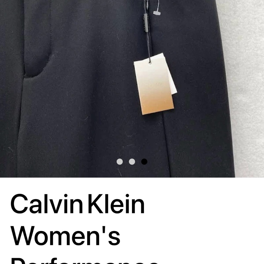 Calvin Klein Women's Fleece Black Ski pants